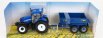 Britains New holland T6.175 Closed Tractor With Nc Trailer 2020 1:32 Blue