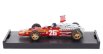 Brumm Ferrari F1  312 N 26 Winner France Gp 1968 Jacky Ickx - With Driver Figure 1:43 Červená Bílá