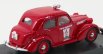 Brumm Fiat 1100 E Vigili Del Fuoco Di Brunico 1947 - Fire Engine 1:43 Red