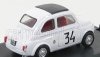 Brumm Fiat 500 595 Abarth N 34 Winner Criterium Apertura Monza 1964 Franco Patria 1:43 Bílá