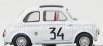 Brumm Fiat 500 595 Abarth N 34 Winner Criterium Apertura Monza 1964 Franco Patria 1:43 Bílá