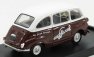 Brumm Fiat 600 Multipla Veicolo Commerciale Caffarel 1956 1:43 Bílá Hnědá