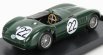 Brumm Jaguar C-type Xk-120c 3.4l S6 Team Jaguar Cars Ltd N 22 1:43, zelená