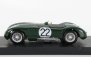 Brumm Jaguar C-type Xk-120c 3.4l S6 Team Jaguar Cars Ltd N 22 1:43, zelená