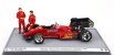 Brumm prom Ferrari F1 126c4 N 0 Presentazione Fiorano Season 1984 With Michele Alboreto And Rene Arnoux Driver Figures 1:43 Červená Černá
