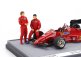 Brumm prom Ferrari F1 126c4 N 0 Presentazione Fiorano Season 1984 With Michele Alboreto And Rene Arnoux Driver Figures 1:43 Červená Černá