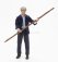 Clc-models Figures Version-a - Terence Hill Small Action Figure - Tv Series - Altrimenti Ci Arrabbiamo 1:12 Blue