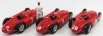 Cmc Ferrari Set 3x F1 D50 1:18, červená