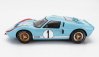 Cmr Ford usa Gt40 Mkii 7.0l V8 Team Shelby American Inc. N 1 2nd (but Really Winner) 24h Le Mans 1966 K.miles - D.hulme 1:12 Světle Modrá