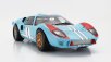 Cmr Ford usa Gt40 Mkii 7.0l V8 Team Shelby American Inc. N 1 2nd (but Really Winner) 24h Le Mans 1966 K.miles - D.hulme 1:12 Světle Modrá