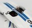 Cmr Jaguar D-type 3.4l Team Briggs Cunningham N 9 1:18, bílá