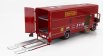 Cmr Om fiat 150 Rolfo Truck Car Transporter 2-assi 1966 - For F1 312b 1970 And Ferrari P3 Spider 1966 1:18 Red