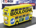 Corgi AEC Type Rm Autobus London Transport Boulogne Route 88 Mitcham Cricketers 1949 1:76 Žlutá
