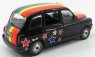 Corgi Austin London Taxi Lti Tx4 2007 - Peace & Love 1:36 Black