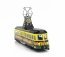 Corgi Tram Brush Railcoach Blackpool Transport Interflora 1970 1:76 Žlutá Černá