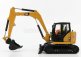Dm-models Caterpillar Cat308 Cr Pásový bagr 1:50, žlutá
