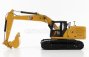 Dm-models Caterpillar Cat323 Escavatore Cingolato - Tractor Hydraulic Excavator 1:50 Žlutá Černá
