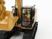 Dm-models Caterpillar Cat323 Escavatore Cingolato - Tractor Hydraulic Excavator 1:50 Žlutá Černá
