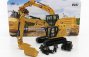 Dm-models Caterpillar Cat323 Escavatore Cingolato - Tractor Hydraulic Excavator 1:50 Žlutá Černá