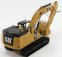 Dm-models Caterpillar Cat349f Lxe Pásový bagr 1:50, žlutá