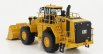 Dm-models Caterpillar Cat994k Ruspa Gommata - Scraper Tractor Wheel Loader 1:50 Žlutá Černá