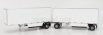 Dm-models Trailer Auto-articolato Wabash National 28' 1:50 Bílá