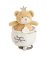 Doudou Plyšový medvídek hrající melodii 14 cm