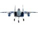 RC letadlo E-flite F-15 Eagle 0.7m SAFE Select BNF Basic