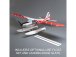 RC letadlo E-flite Turbo Timber Evolution 1.5m BNF Basic, plováky