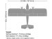 RC letadlo E-flite Twin Timber 1.6m PNP