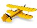 RC letadlo E-flite Waco 0.55m SAFE Select BNF Basic, žlutá