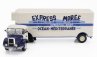 Edicola Bernard 150mb Truck Semi-frigo Express Maree Transports 1951 - Without Card Box 1:43 Krémově Modrá