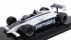 Edicola Brabham F1  Bt49c Parmalat Racing Team N 5 World Champion Season 1981 Nelson Piquet - Con Vetrina - With Showcase 1:24 Bílá Modrá