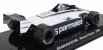 Edicola Brabham F1  Bt49c Parmalat Racing Team N 5 World Champion Season 1981 Nelson Piquet - Con Vetrina - With Showcase 1:24 Bílá Modrá