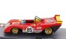 Edicola Ferrari 312p Spider N 85 Winner 6h Watkins Glen 1972 Jacky Ickx - Mario Andretti 1:43 Červená Žlutá