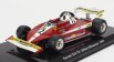 Edicola Ferrari F1  312 T3 N 12 Season 1978 Gilles Villeneuve - Con Vetrina - With Showcase 1:24 Červená Bílá