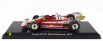 Edicola Ferrari F1  312 T3 N 12 Season 1978 Gilles Villeneuve - Con Vetrina - With Showcase 1:24 Červená Bílá