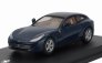 Edicola Ferrari Gtc4 Lusso 2016 - Con Vetrina - With Showcase 1:64 Blu Tour De France - Blue Met