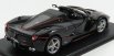 Edicola Ferrari Laferrari Aperta Spider 2016 - Con Vetrina - With Showcase 1:24 Black Met