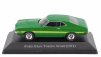 Edicola Ford usa Gran Torino Sport Coupe 1972 - Con Vetrina - With Showcase 1:43 Zelená Žlutá