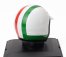 Edicola Helmet Casco Helmet Nino Vaccarella 512s Team Sefac Spa Ferrari Season 1970 1:5 Bílá Červená