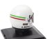 Edicola Helmet F1  Casco Helmet Arturo Merzario 312 B3 Team Ferrari Season 1973 1:5 Bílá
