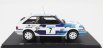 Edicola Mazda 323 4wd N 7 Winner Rally Swedish 1989 I.carlsson - P.carlsson 1:24 Bílá Světle Modrá