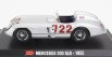 Edicola Mercedes benz 300 Slr Spider N 722 Winner Mille Miglia 1955 Stirling Moss - Denis Jenkinson 1:43 Silver