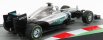 Edicola Mercedes gp F1  W07 Hybrid Amg Petronas N 6 World Champion Season 2016 Nico Rosberg 1:43 Stříbrná Zelená