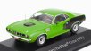 Edicola Plymouth Hemi Cuda Coupe 1971 - Con Vetrina - With Showcase 1:43 Zelená Černá