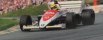 Edicola Toleman F1  Tg184 Hart Turbo N 19 Season 1984 Ayrton Senna 1:43 Modrá Bílá Červená