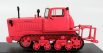 Edicola Vladimirets Dt-75 Tractor 1963 - Damage Blister Box 1:43 Tmavě Růžová
