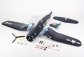 RC letadlo F4U Corsair - ARF (modrá, el. zatahovací podvozek)