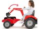 FALK - Šlapací traktor Case IH Puma 240CVX s nakladačem, rypadlem a vlečkou